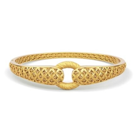 Vritta Mesh 22KT Gold Oval Bracelet Yellow Gold(16.190 g)