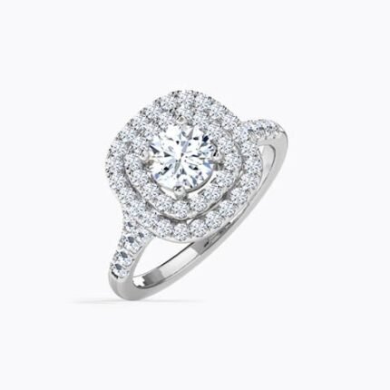 Paola Halo Solitaire Ring by Carat Lane beautiful and elegant piece
